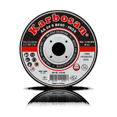 Karbosan 115x1.0x22.23 INOX Paslanmaz Çelik İnce Kesme Diski